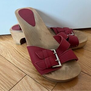 Red Sanita Women's Sandals